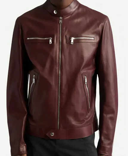 Dwayne Johnson Jumanji Open World 2026 Photocall Burgundy Jacket