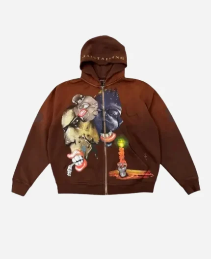 Fanatics Fest NYC Travis Scott Vintage Graphic Hoodie