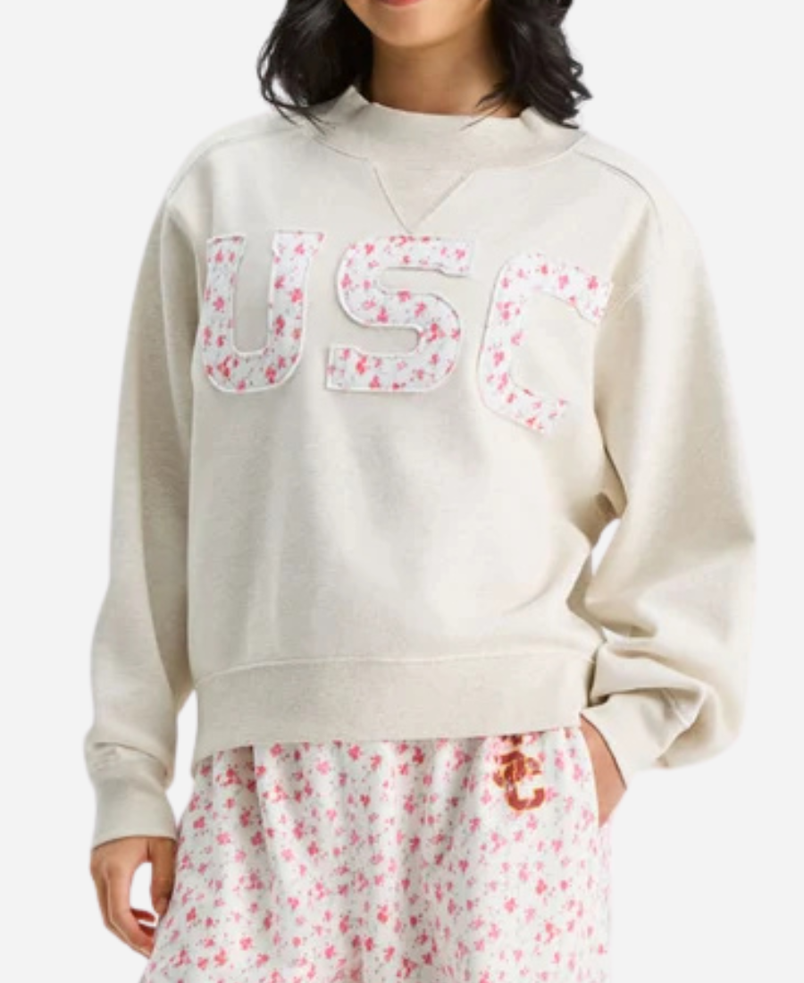 Fanatics x LoveShackFancy Southern California Sweatshirt Fanatics x LoveShackFancy Mockneck Crew