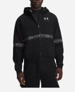 François Arnaud Under Armour Black Fleece Jacket