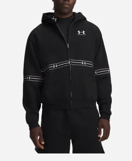François Arnaud Under Armour Black Fleece Jacket