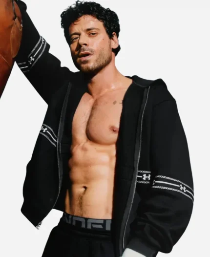 François Arnaud UnderArmour Fleece Hooded Jacket