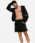 François Arnaud UnderArmour Black Fleece Hooded Jacket