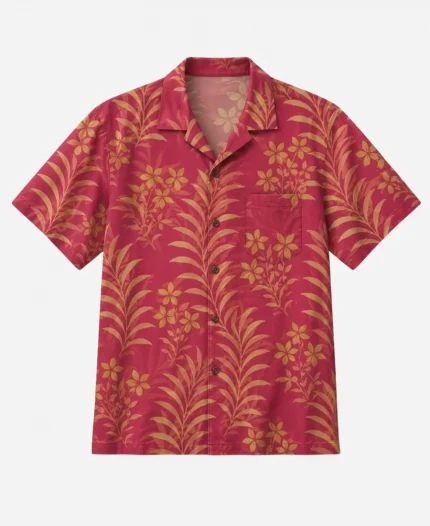 GTA VI Brian Heder Tropical Floral Hawaiian Shirt