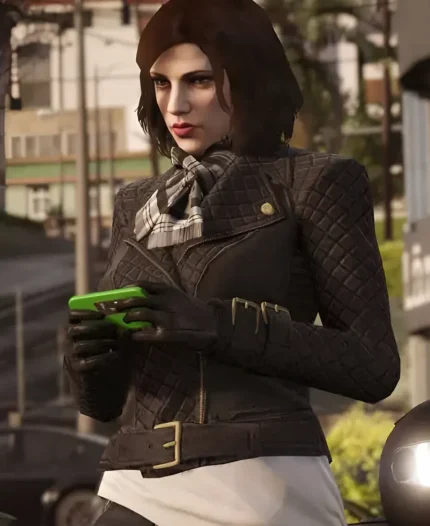 GTA VI Lady Protagonist Leather Jacket