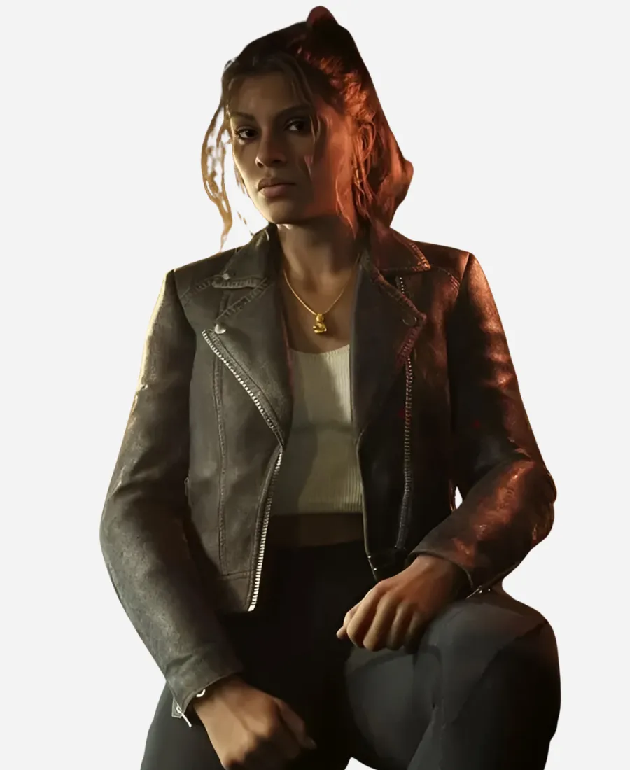 GTA VI Lucia Caminos Leather Jacket GTA Vice City 6 Lucia Caminos Leather Jacket