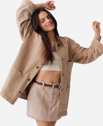 Gap Inde Navarrette Tan Denim Jacket