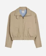 Gap x Malbon 2026 Full-Zip Twill Bomber Jacket