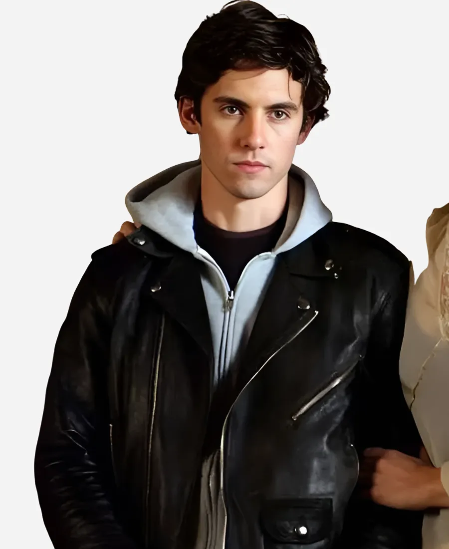 Gilmore Girls S01 Jess Mariano Jacket Jess Mariano Gilmore Girls S01 Milo Ventimiglia Leather Jacket
