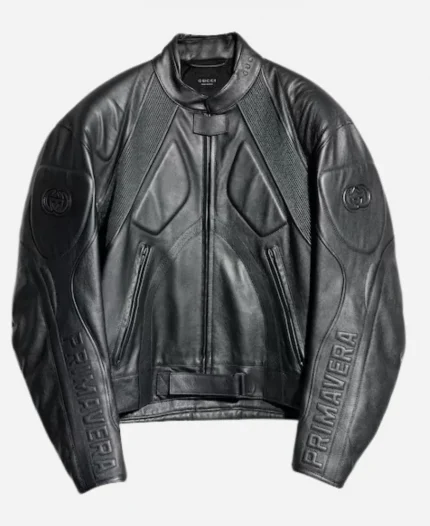 Jin Gucci Primavera Leather Jacket