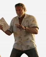GTA VI Brian Heder Palm Tree Hawaiian Print Shirt