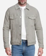 GTA VI Jason Duval Grey Denim Jacket