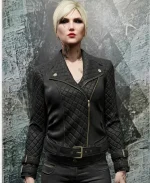 Grand Theft Auto VI Lady Protagonist Black Leather Jacket