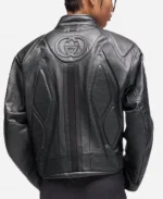  BTS Kim Seok-Jin Gucci Primavera Green Leather Jacket