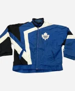 Hailey Bieber National Hockey League Vintage Toronto Maple Leafs Jacket
