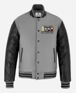 Halloween The Spooky Labubu Varsity Jacket - Jacket Era