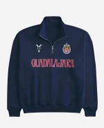 Hollister Chivas 2026 Quarter-Zip Guadalajara Graphic Sweatshirt