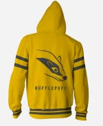 Hufflepuff Hogwarts Harry Potter Zip-Up Hoodie