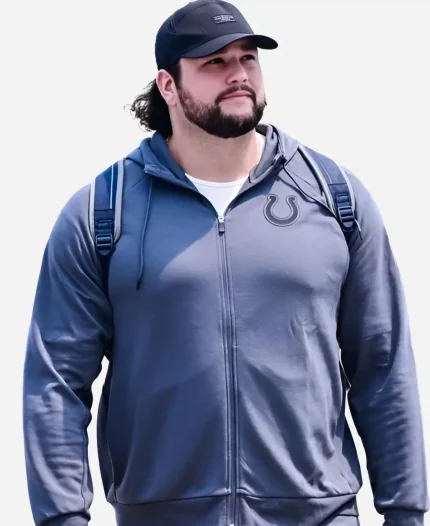 Indianapolis Colts Nike Preseason 2026 Grey Fleece Hooded Jacket