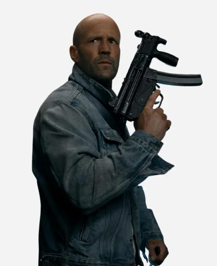 Mutiny 2026 Jason Statham Cole Reed Blue Jacket