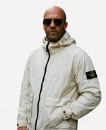 Jason Statham Mutiny Movie London’s Tower Bridge White Jacket