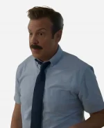 Jason Sudeikis Tv Series Ted Lasso Season 04 Blue Shirt