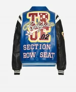 Jersey Shore Family Vacation Pauly D Blue Bomber Jacket