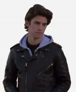 Jess Mariano Gilmore Girls Season 01 Milo Ventimiglia Black Leather Jacket