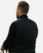 Joel McHale Tv Series Animal Control S04 Frank Shaw Black Puffer Vest
