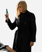 Kelly Reilly Tv Series Yellowstone S04 Beth Dutton Wool Trench Coat