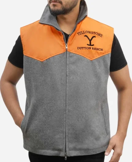 Yellowstone Kevin Costner John Dutton Ranch Vest