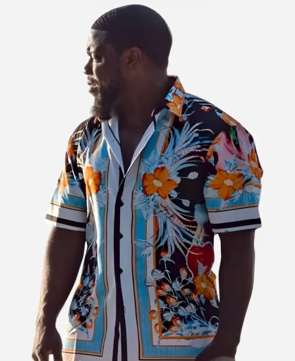 Kevin Hart Tv Show 72 Hours 2026 Joe Floral Printed Shirt