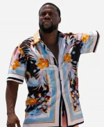 Kevin Hart Tv Show 72 Hours Joe Multicolor Floral Printed Shirt
