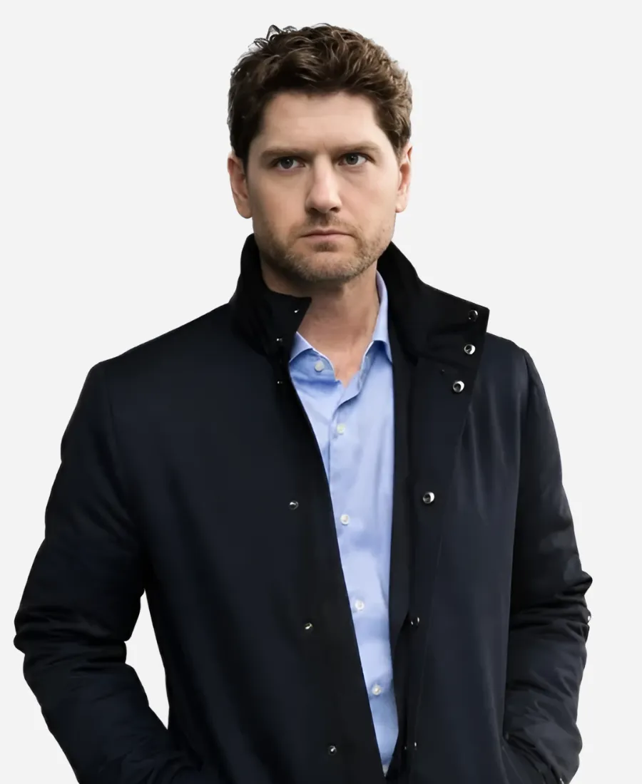 Kyle Soller Tv Series Slow Horses S06 Jim Black Cotton Coat Kyle Soller Tv Series Slow Horses S06 Jim Cotton Coat