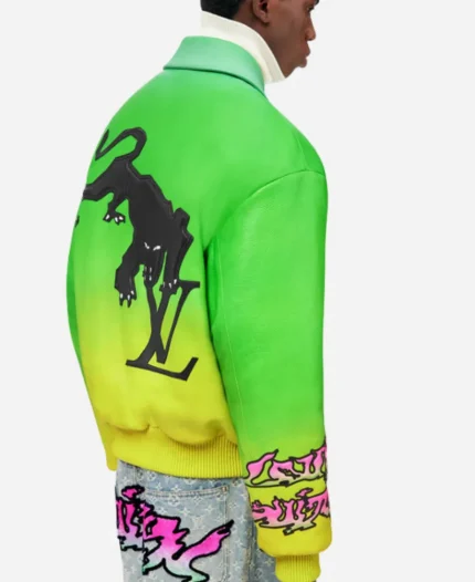 LV Fluo Gradient Leather Bomber