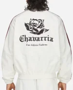 Adidas x Willy Chavarria Lamine Yamal Off-White Woven Track Jacket