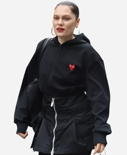 London Capital Breakfast Jessie J Heart Hoodie