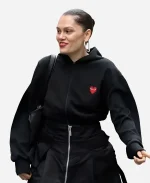 London Capital Breakfast Jessie J Red Heart Hoodie