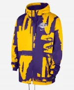 Men's Nike Los Angeles Lakers Courtside NBA Club Woven Jacket