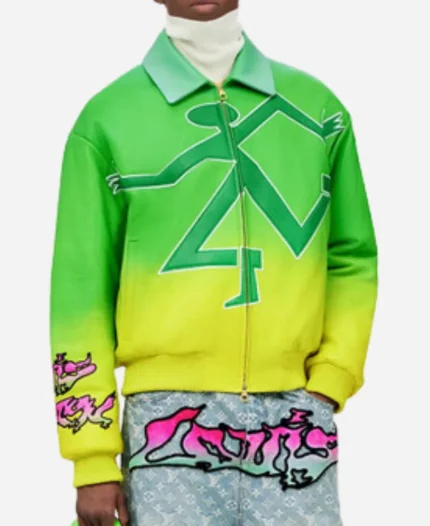 Louis Vuitton Fluo Gradient Bomber Jacket