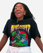 TV-Show Love Is Blind UK Yasmin Alice Cooper Graphic Black T-Shirt