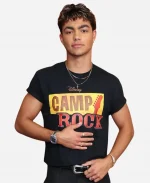 Malachi Barton Camp Rock 2026 Premiere LA Graphic T-Shirt in Black
