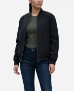 Maria Sten TV-Series Reacher Season 04 Neagle Grey Bomber Jacket