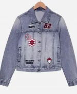 Marvel Spider-Man Brand New Day 2026 Embroidered Patches Denim Jacket