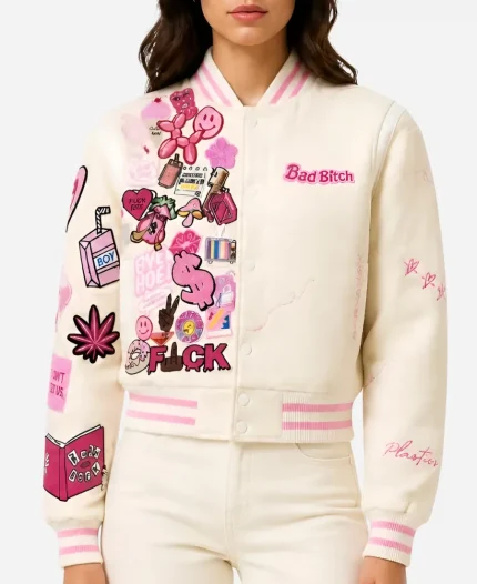 Mean Girls Burn Book Varsity Jacket