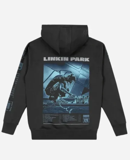 Meteora 20th Logo Tilt Washed Hoodie.