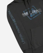 Meteora 20th Logo Tilt Washed Black Hooded