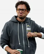 Mike McDaniel 2026 Los Angeles Chargers Preseason Nike Dri-FIT Sideline Hoodie