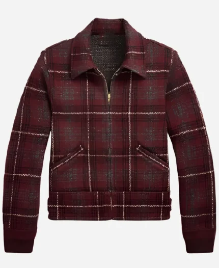 Minka Kelly Ransom Canyon S02 Plaid Jacket