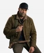 Cole Reed Mutiny 2026 Jason Statham Brown Military Jacket